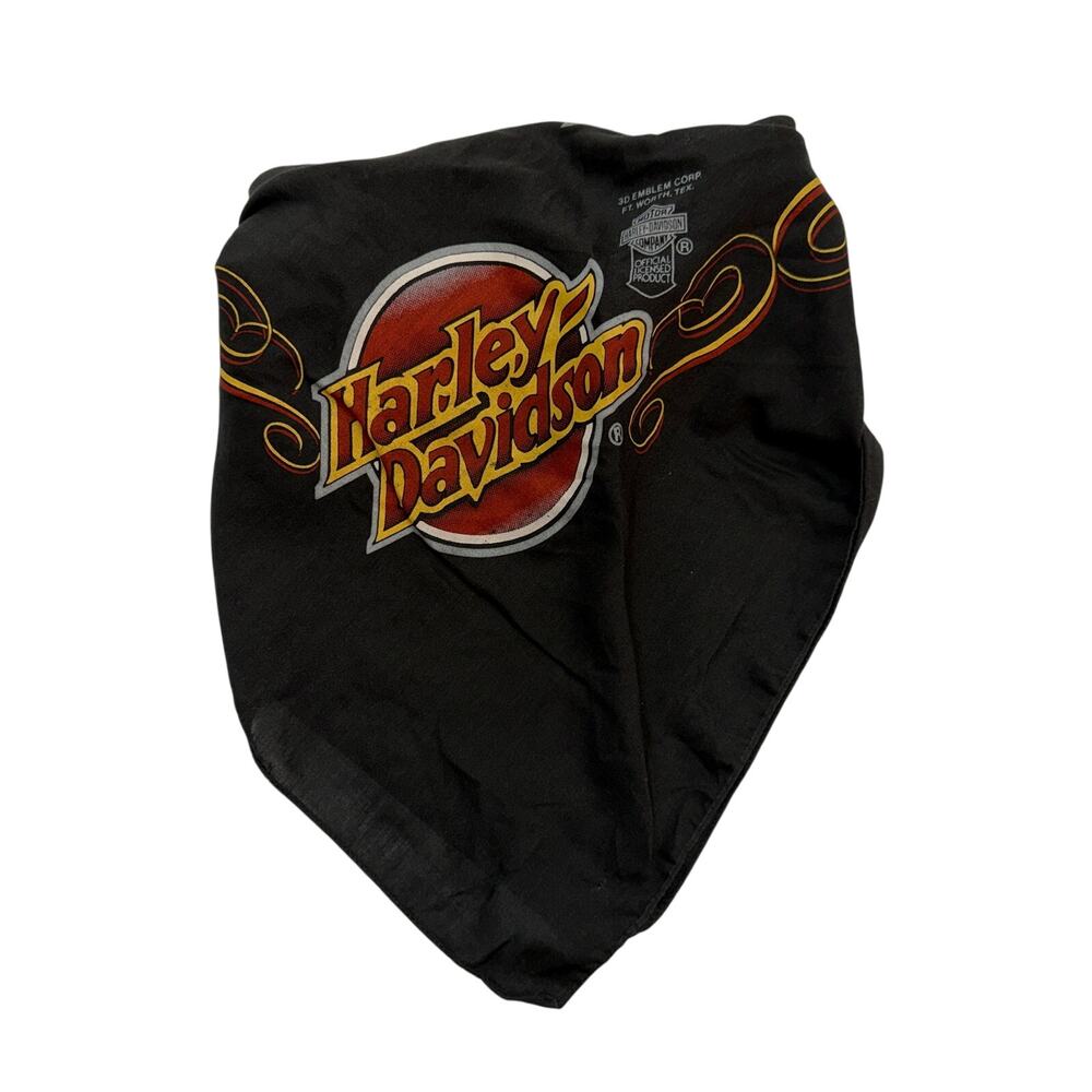 Vintage Harley Davidson Bandana Handkerchief